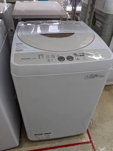 SHARP 4.5kg洗濯機 2015年製 ES-GE45P シャープ
