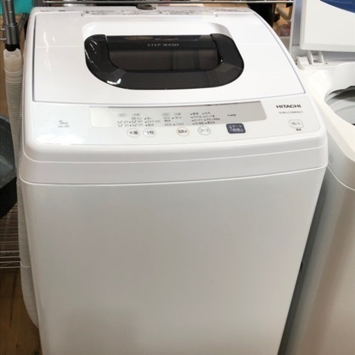 2019年製　HITACHI   5kg   洗濯機　nw-50E   人気商品　清掃済み　動作確認済み　おすすめ‼︎
