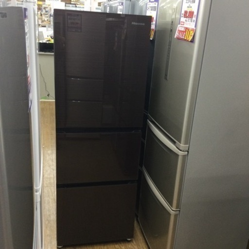 #N-12【ご来店頂ける方限定】Hisenseの3ドア冷凍冷蔵庫です