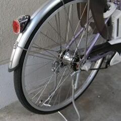 商談中(中古)２６インチ電動アシスト自転車（パナソニック製・内装３段変速）