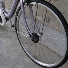 商談中(中古)２６インチ電動アシスト自転車（パナソニック製・内装３段変速）