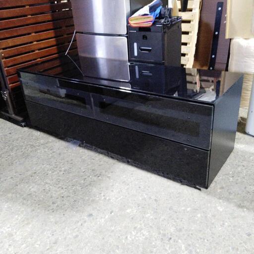 ●倉●　美品　大型テレビ台　黒　ピアノ塗装　インテリア　札幌　リサイクルショップ　ホームプラスリサイクル　白石区