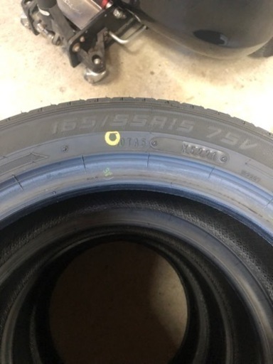 ダンロップ　165/55R15 4本セット、工賃込み！