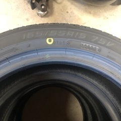ダンロップ　165/55R15 4本セット、工賃込み！