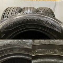 DUNLOP WINTER MAXX SJ8 265/65R17 17インチ スタッドレス 4本 バリ溝 ランクルプラド ハイラックスサーフ等　(TU142) クレジットカード QRコード決済可能