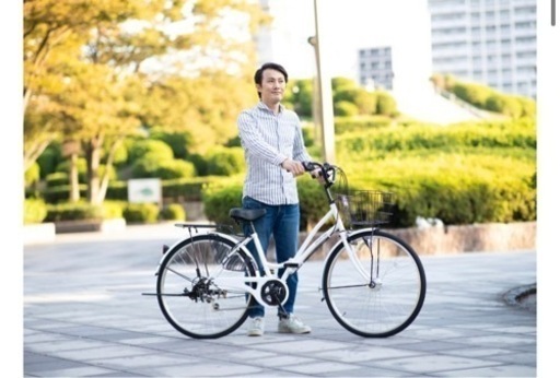 自転車 26インチ ママチャリ 黒 ブラック