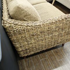 札幌 引き取り ☆ HAGIHARA/ハギハラ グランツ3人掛けソファ ブラウン系 リゾート アラジン ハワイ 新生活 お引越し 模様替え 札幌 引き取り ☆ HAGIHARA/ハギハラ グランツ3人掛けソファ ブラウン