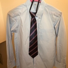 ネクタイ付き男児ワイシャツ　150サイズ