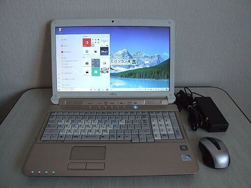 高速SSD240GB搭載　LIFEBOOK AH/R4 ノートパソコン　タッチパネル　(3908)