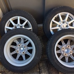 【スタッドレス・ホイール】軽 4本セット 155/65/R13