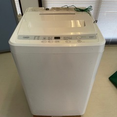 AQUA 洗濯機　4.5kg 2012年製