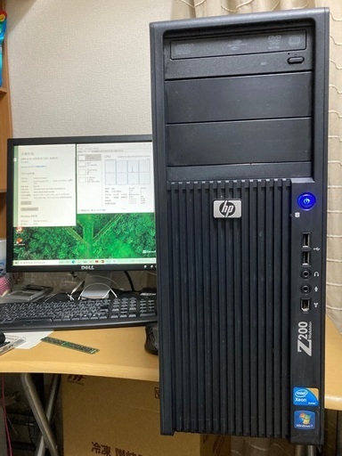 Win10 XeonPC 高速SSD　QuadCore 認証済