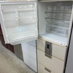 冷蔵庫　375L　製氷機能　シャープ　SJ-HL38P-C　2008年製　【リサイクルショップどりーむ荒田店】