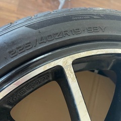 エスティマ　50型　225/40/19 4本