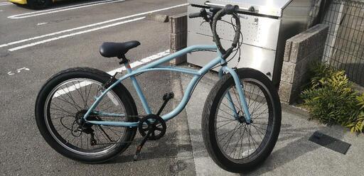 取引中)ファットバイク 人気 (タイヤ 26 x 3.0) 