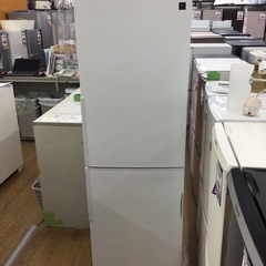 #H-26【ご来店頂ける方限定】SHARPの2ドア冷凍冷蔵庫です