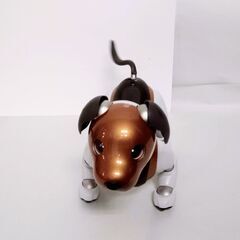 レア【美品】SONY ERS-1000 aibo チョコエディション エンタテイメント ロボット 限定カラー アイボーン サイコロ ピンクボール アクセサリーセット付