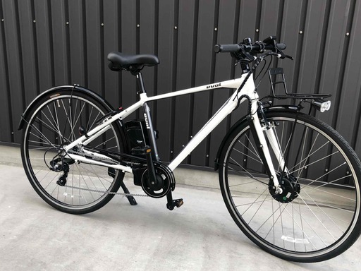 新車スポーツタイプ電動アシスト自転車 クロスバイク 通勤通学に evol