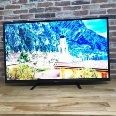 即日受渡❣️2年前購入43型4Kモニター25000円
