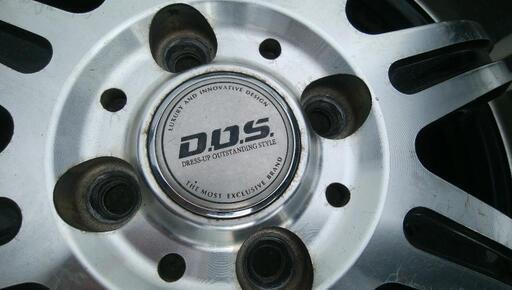 DOS アルミホイール 16インチ 軽自動車 4本 中古 DOS アルミホイール 16インチ 5.5J +47 100 4H 軽自動車 N