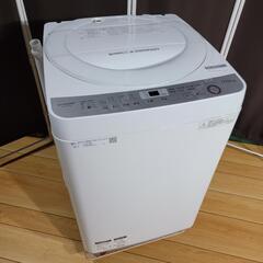 売約済み❌風呂水ホース付き！SHARP 7kg 全自動洗濯機