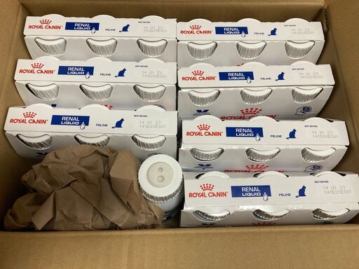 ロイヤルカナン腎臓サポート リキッド猫用 200ml 22本、パウチ食他
