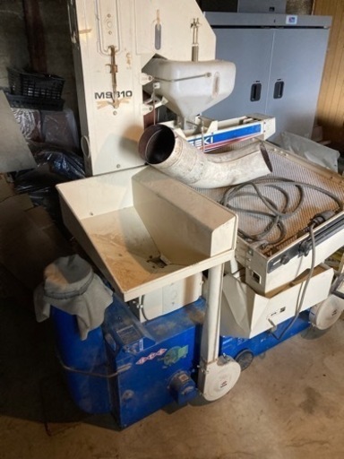 イセキ　籾摺り機　MS-310　３P200V　籾摺機　中古　農業機械　精米機