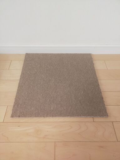 タイルカーペット（40×40,24枚）茶色床暖房対応 (Matsu) 京都のカーペット/マット/ラグの中古あげます・譲ります｜ジモティーで不用品の処分