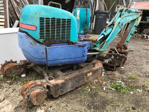 ジャンク kubota クボタ ユンボ U10 ミニ ショベル