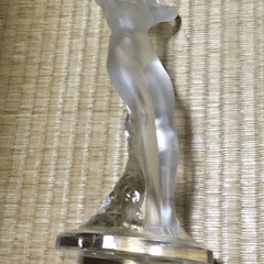 ラリック ダンサー 裸婦 クリスタル サイン有