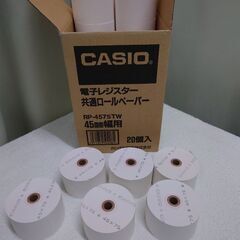 CASIO　RP-4575TW 26個　レジスター共通ロール(普...