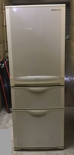 National ナショナル 3ドア 冷凍冷蔵庫 320L（冷蔵250L、冷凍70L） NR-C321M-SH 2003年製