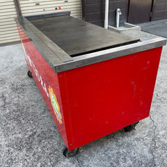 送料込み☆業務用鉄板焼きグリラー お好み広島焼きそばグリドル 業務用 鉄板焼き グリドル グリラー キャスター付き台付 屋台 出店