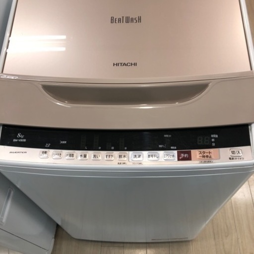 6ヶ月安心保証付き】HITACHI 全自動洗濯機 2017年製 - 洗濯機 