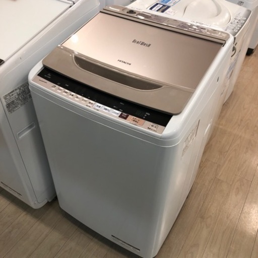 【6ヶ月安心保証付き】HITACHI 全自動洗濯機　2017年製