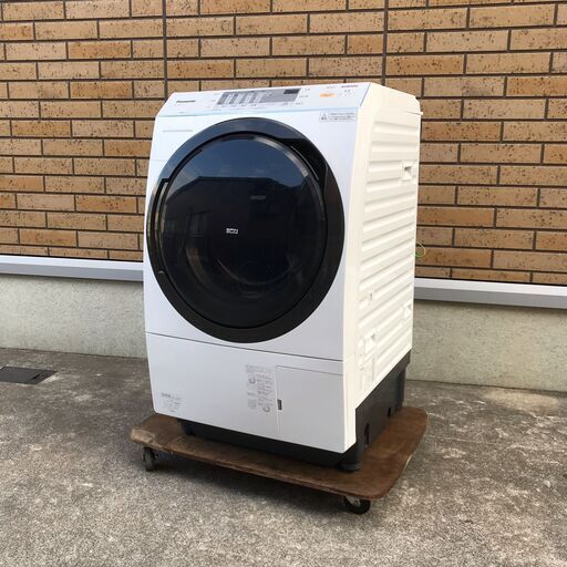 美品】Panasonic/パナソニック ななめドラム式洗濯乾燥機 NA-VX3700L
