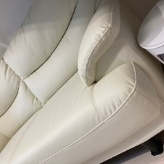 【引き取り先決定】ソファ　美品　抗菌仕様　合皮