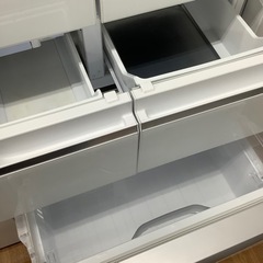 安心の6ヶ月保証付！！【MITSUBISHI(三菱)6ドア冷蔵庫】取りに来れる方 