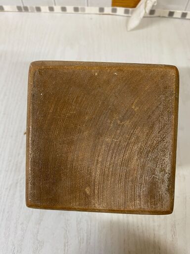 その他 MANGO WOOD WOODEN WEIGHT CUBE