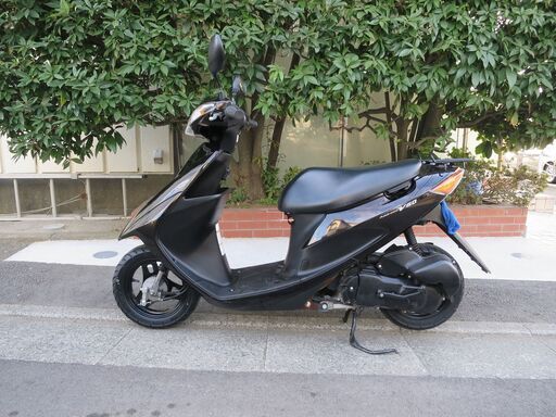 確認用 スズキ アドレスV50 中古実動美車 バッテリー新品 グリップ新品 オイル
