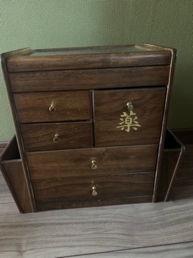 レトロ　薬箱　中古　ヴィンテージ