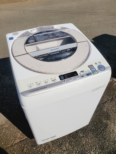 ♦️EJ1644番SHARP全自動電気洗濯機 【2015年製】