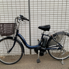 YAMAHA PAS natura ネイビー　24型　前後タイヤ新品　新基準　電動アシスト自転車 YAMAHA PAS natura ネイビー 24型 前後タイヤ新品 新基準 電動アシスト