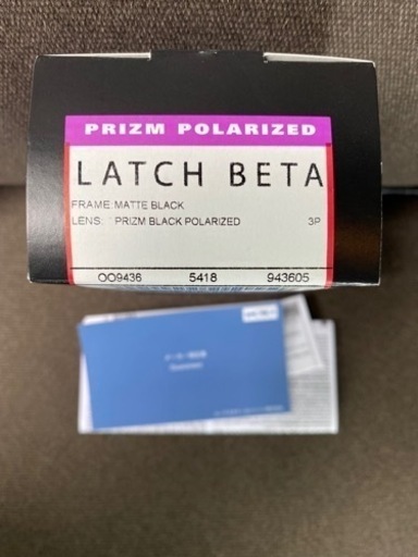 スポーツ 新品未使用✨オークリーサングラス LATCH BETA 偏光