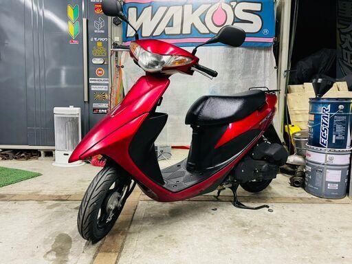 ★実動！アドレスV50 後期 CA4BA インジェクション車 タイヤ新品 千葉 木更津 配送可 原付 アドレス★