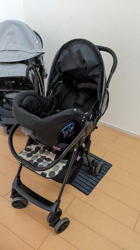 ベビーカー＆車載ベース　フルセット！