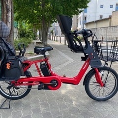 極上品 ピカピカパナソニックギュットアニーズ DX 20インチ 子供乗せ