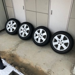 日産　セレナ　純正　ホイール　タイヤ　セット　195/60r16