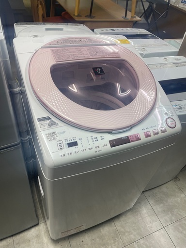SHARP 縦型洗濯乾燥機　8.0kg ESーTX 8A 2017年製