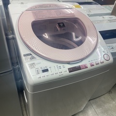 SHARP 縦型洗濯乾燥機 8.0kg ESーTX 8A 2017年製